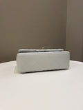 Chanel Classic Quilted Mini Rectangular Light Grey Lambskin