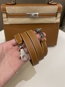 Hermes Kelly Sellier 25 Gold Epsom