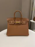 Hermes Birkin 25 Gold Togo