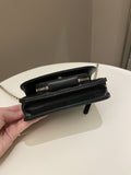Chanel Business Affinity Clutch On Chain Black Caviar