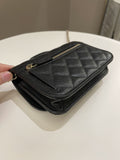 Chanel Business Affinity Clutch On Chain Black Caviar