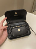 Chanel Business Affinity Clutch On Chain Black Caviar