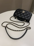 Chanel Business Affinity Clutch On Chain Black Caviar