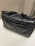 Chanel 19 Flap Bag So Black