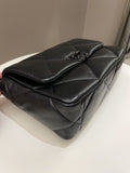 Chanel 19 Flap Bag So Black