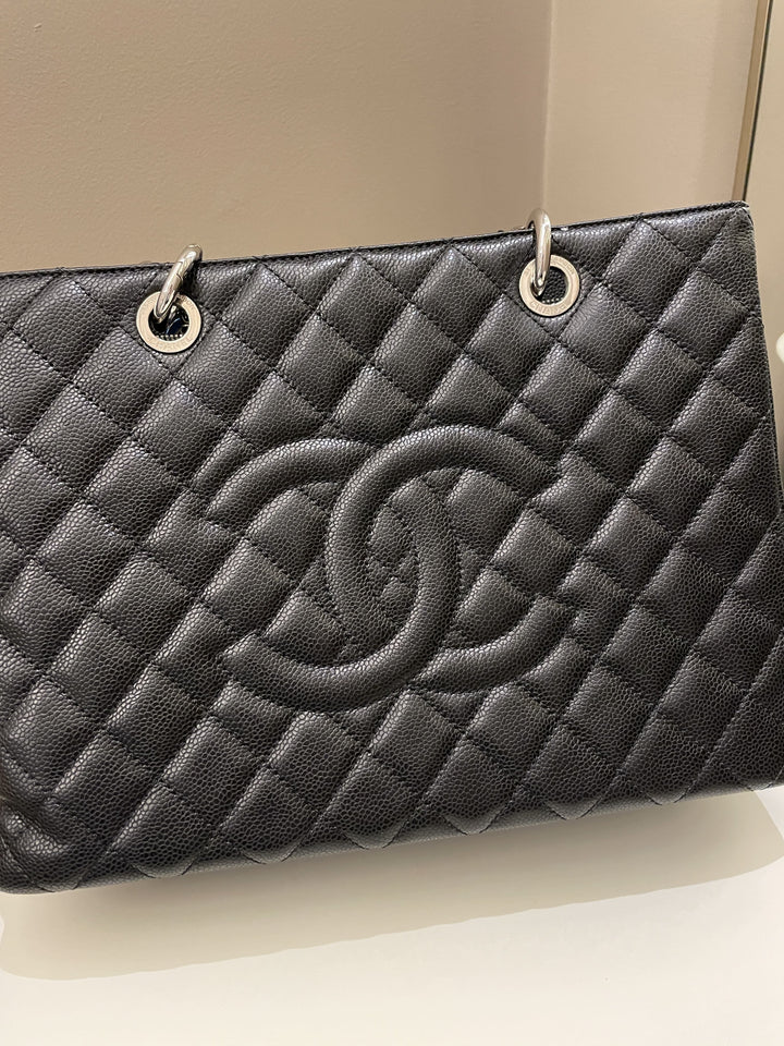 Chanel Classic Quilted GST Black Caviar