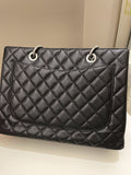 Chanel Classic Quilted GST Black Caviar