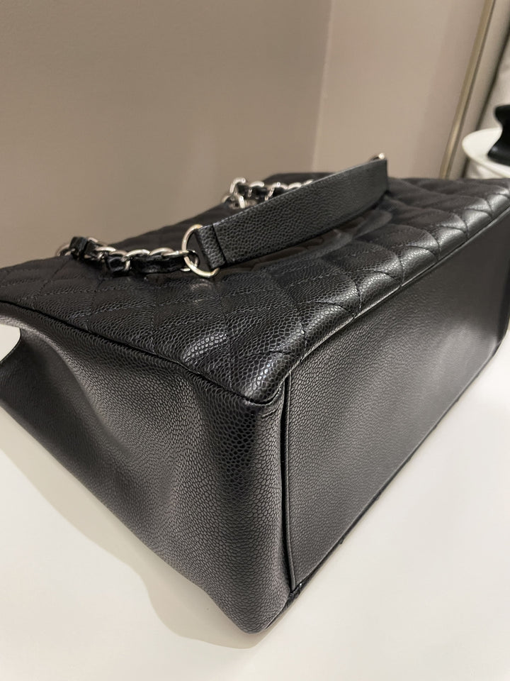 Chanel Classic Quilted GST Black Caviar
