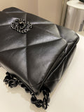 Chanel 19 Flap Bag So Black