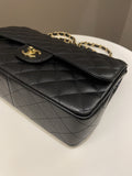 Chanel Classic Quilted Jumbo Double Flap Black Caviar