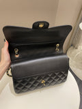 Chanel Classic Quilted Jumbo Double Flap Black Caviar