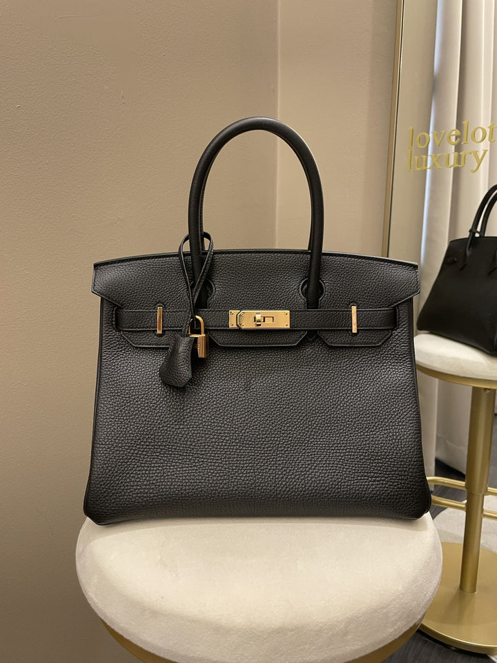 Hermes Birkin 30 Black Togo