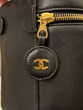 Chanel Vintage Vanity Black Lambskin