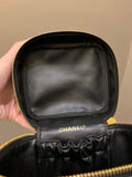 Chanel Vintage Vanity Black Lambskin