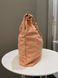 Chanel 22 Medium  Orange Claire Caviar