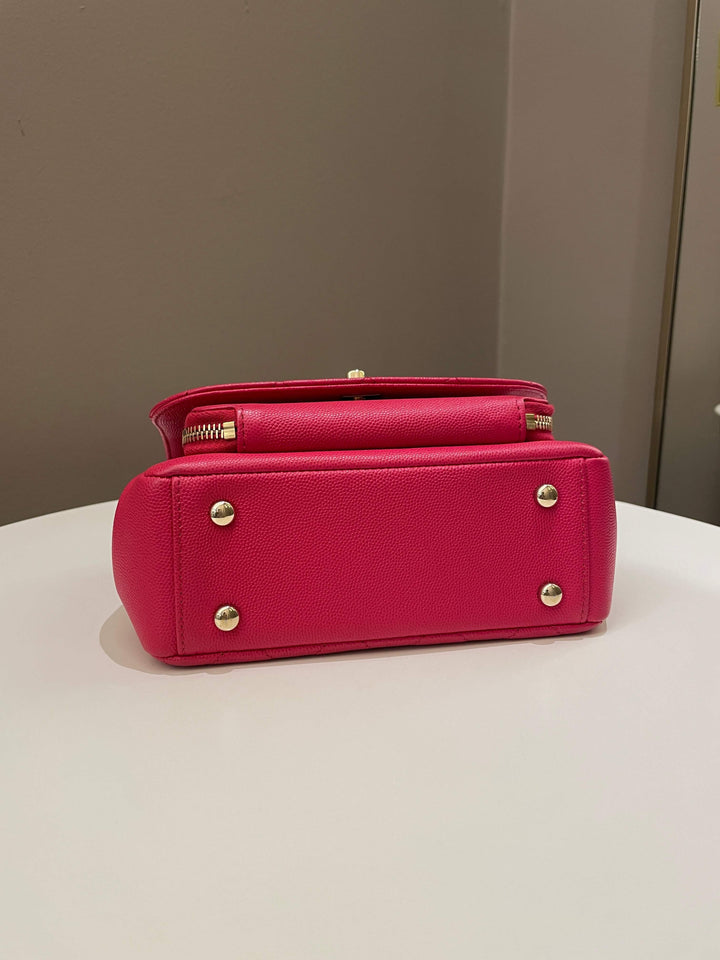 Chanel Business Affinity Flap Red Caviar