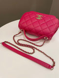 Chanel Business Affinity Flap Red Caviar