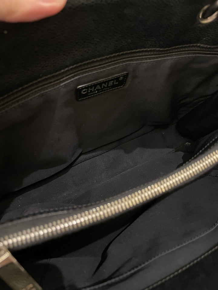 Chanel Classic Quilted GST Black Caviar