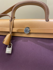 Hermes Herbag Zip 31 Cassis