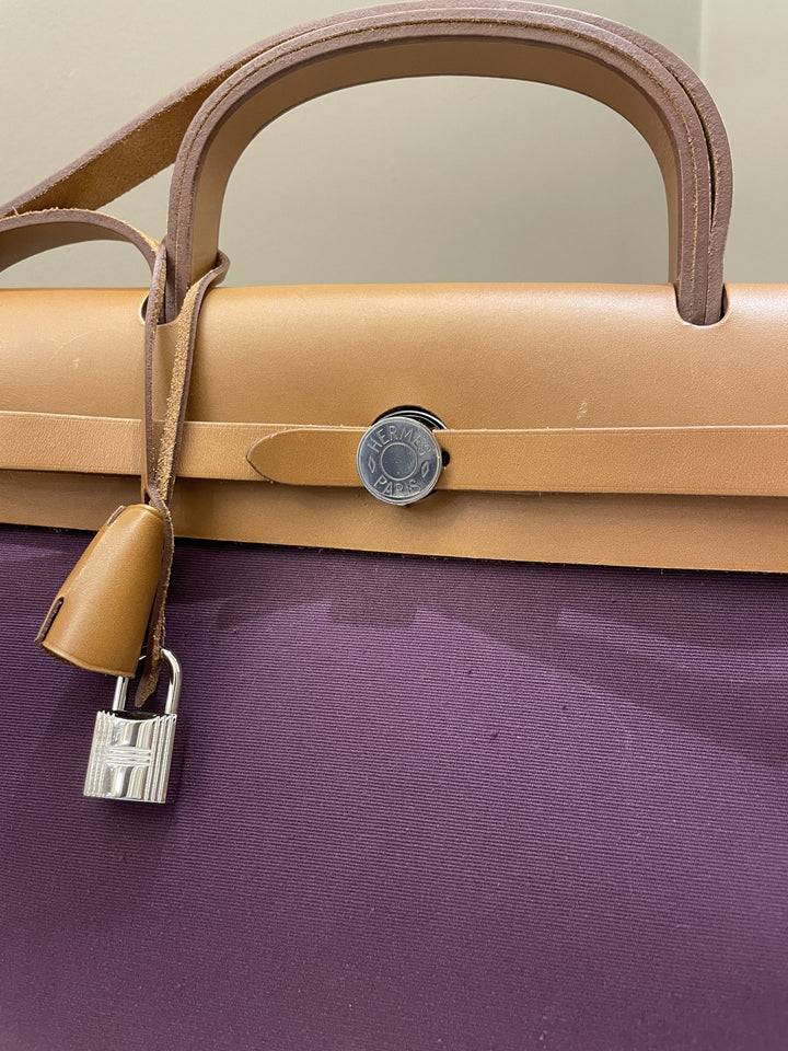 Hermes Herbag Zip 31 Cassis