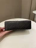Chanel Vintage Quilted Flap Ash Green Lambskin