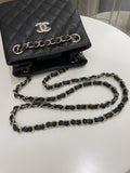Chanel 22S Mini Bucket Bag Black Caviar