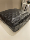 Chanel Vintage Quilted Cc Camera Bag
