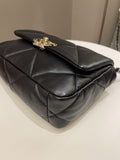 Chanel 19 Flap Bag Black Lambskin