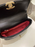 Chanel 19 Flap Bag Black Lambskin