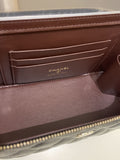 Chanel 22S Quilted Vanity Rectangular Black Caviar