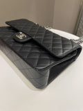 Chanel Classic Quilted Medium Double Flap Black Caviar