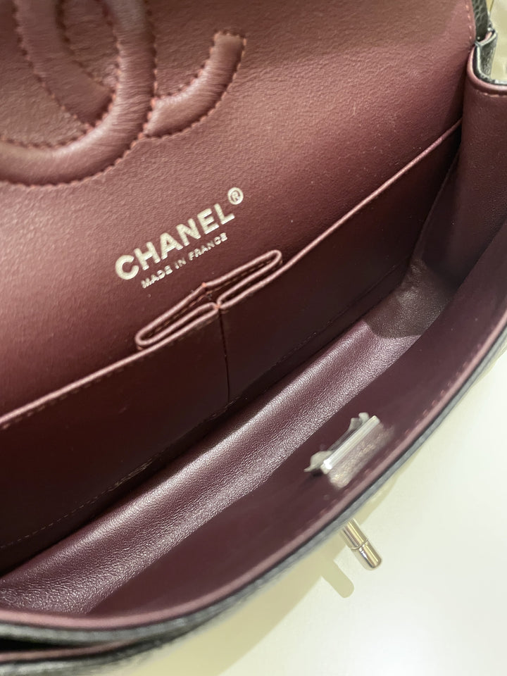 Chanel Classic Quilted Medium Double Flap Black Caviar