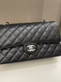 Chanel Classic Quilted Medium Double Flap Black Caviar