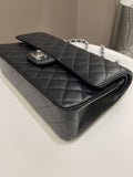 Chanel Classic Quilted Medium Double Flap Black Caviar