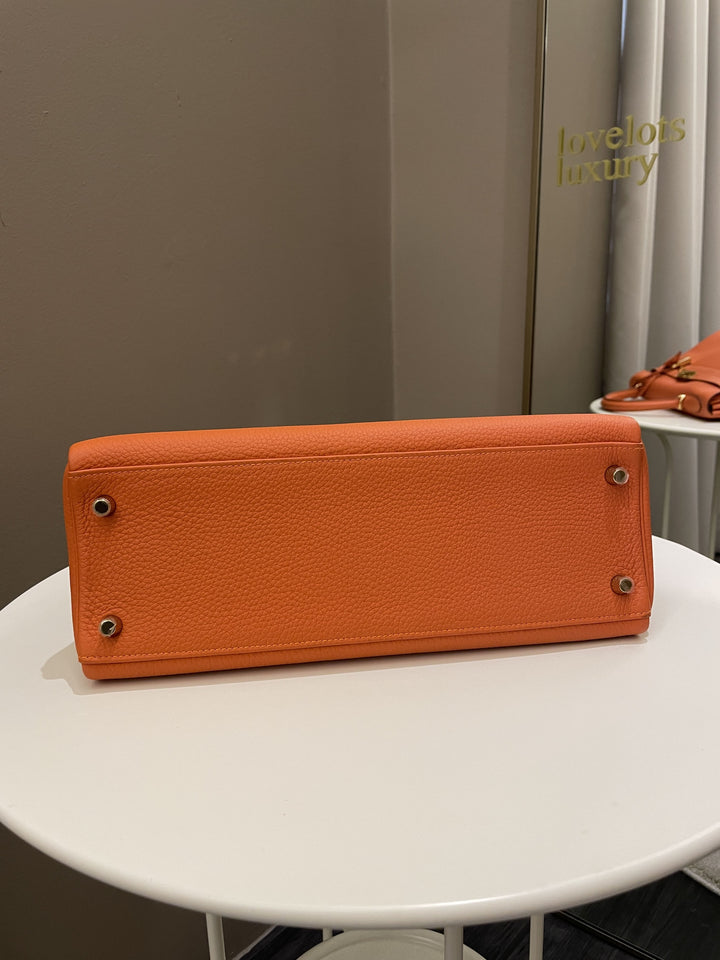 Hermes Kelly Retourne 32 Orange Togo