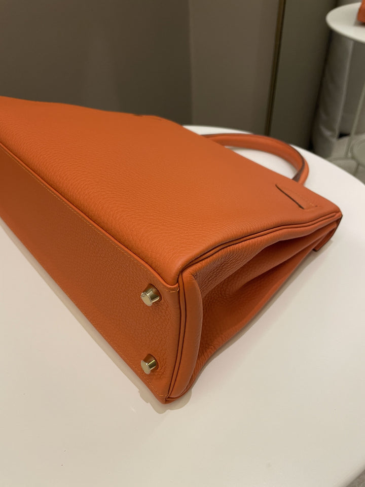 Hermes Kelly Retourne 32 Orange Togo