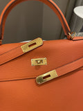 Hermes Kelly Retourne 32 Orange Togo