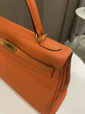 Hermes Kelly Retourne 32 Orange Togo