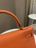 Hermes Kelly Retourne 32 Orange Togo