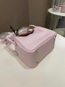 Hermes Mini Lindy Mauve Pale / Gold Swift