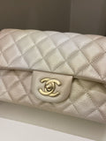 Chanel 22C Classic Quilted Mini Rectangular Gold Ombré