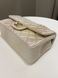 Chanel 22C Classic Quilted Mini Rectangular Gold Ombré