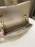 Chanel 22C Classic Quilted Mini Rectangular Gold Ombré