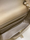 Chanel 22C Classic Quilted Mini Rectangular Gold Ombré