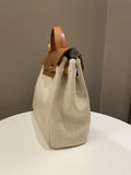 Hermes Herbag 31 Backpack/Shoulder Beige Canvas