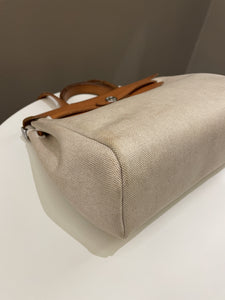 Hermes Herbag 31 Backpack/Shoulder Beige Canvas