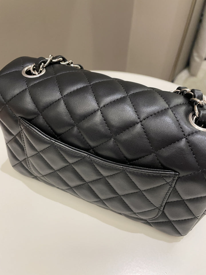 Chanel Classic Quilted Mini Rectangular Black Lambskin