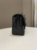 Chanel Classic Quilted Mini Rectangular Black Lambskin