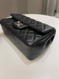 Chanel Classic Quilted Mini Rectangular Black Lambskin