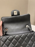 Chanel Classic Quilted Mini Rectangular Black Lambskin
